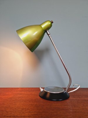 Vintage Lacquered Metal and Chrome Metal Lamp, 1970s-FAX-1751984