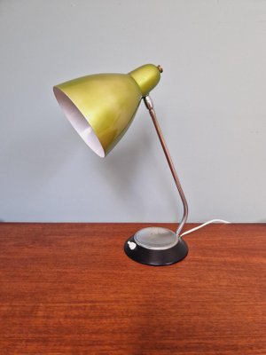 Vintage Lacquered Metal and Chrome Metal Lamp, 1970s-FAX-1751984