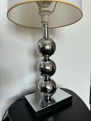 Vintage Lamp in Chromed Metal, 1980s-OJI-2018459