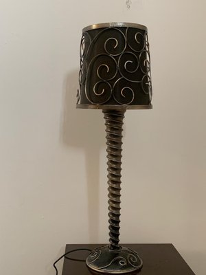 Vintage Lamp in Metal, 1980s-IJR-1777722