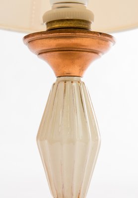 Vintage Lamp with a Marble Base-FSD-1171841