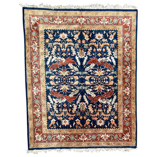 Vintage Large Sinkiang Rug, 1980s