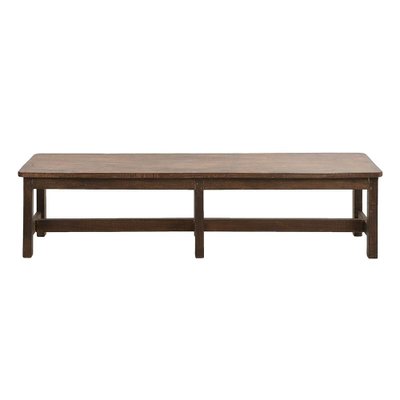 Vintage Large Wooden Bench-NQ-1771480