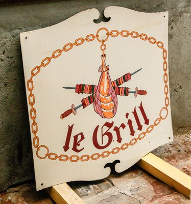 Vintage Le Grill Sign-CTF-902670