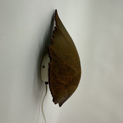 Vintage Leaf Wall Lamp, 1970s-BGP-1721192