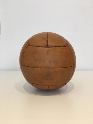 Vintage Leather 1kg Medicine Ball-TW-604064