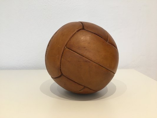 Vintage Leather 1kg Medicine Ball-TW-604062