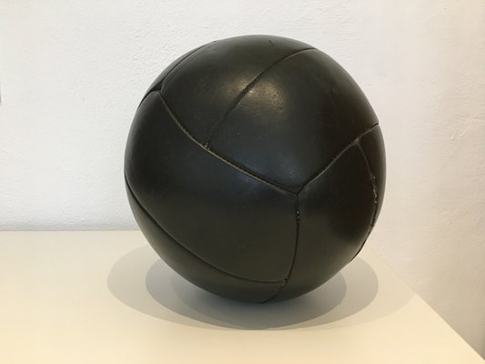 Vintage Leather 4kg Medicine Ball, 1930s-TW-601232