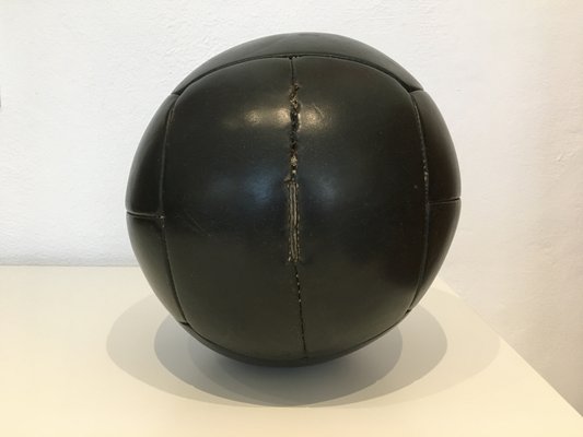 Vintage Leather 4kg Medicine Ball, 1930s-TW-601232