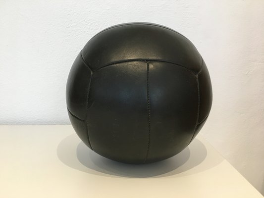 Vintage Leather 4kg Medicine Ball, 1930s-TW-601232