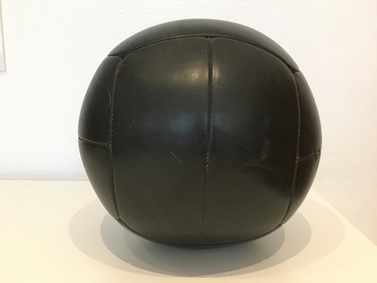 Vintage Leather 4kg Medicine Ball, 1930s-TW-601232