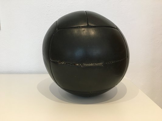 Vintage Leather 4kg Medicine Ball, 1930s-TW-601232