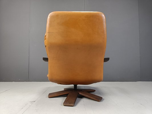 Vintage Leather and Bentwood Armchair, 1970s-IRH-2015880