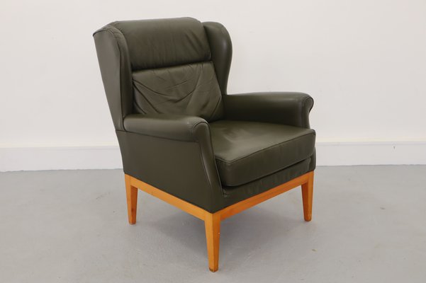 Vintage Leather Armchair, 1960s-JWH-1028331