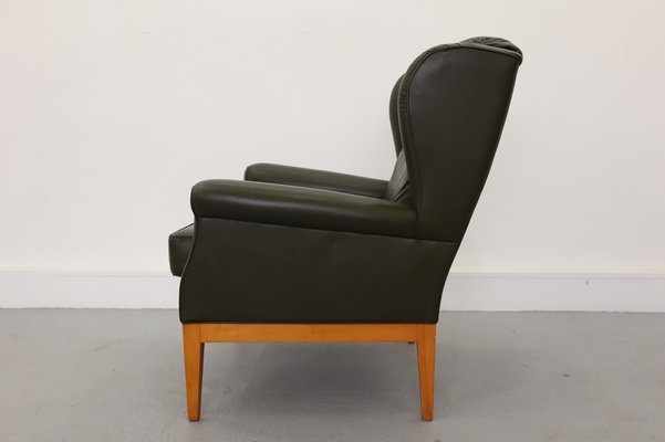 Vintage Leather Armchair, 1960s-JWH-1028331