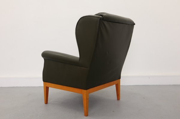 Vintage Leather Armchair, 1960s-JWH-1028331