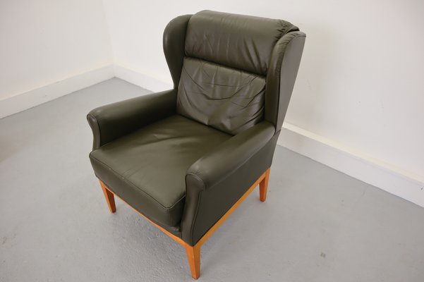 Vintage Leather Armchair, 1960s-JWH-1028331