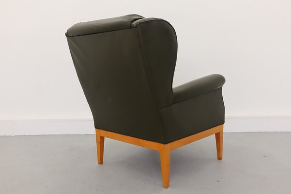 Vintage Leather Armchair, 1960s-JWH-1028331