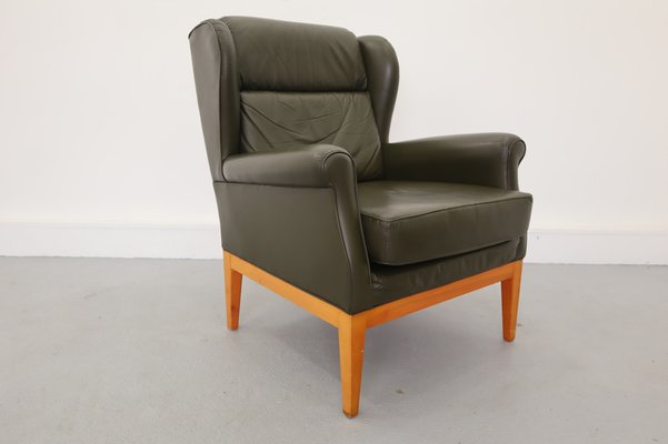 Vintage Leather Armchair, 1960s-JWH-1028331