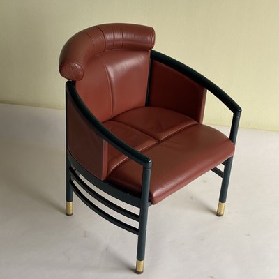 Vintage Leather Armchair by Thonet, Vienna, 1990s-HWV-1309672