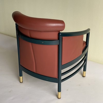 Vintage Leather Armchair by Thonet, Vienna, 1990s-HWV-1309672