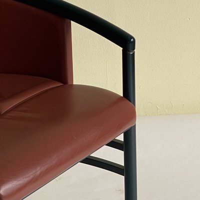 Vintage Leather Armchair by Thonet, Vienna, 1990s-HWV-1309672