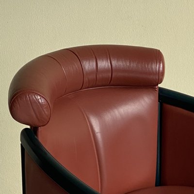 Vintage Leather Armchair by Thonet, Vienna, 1990s-HWV-1309672