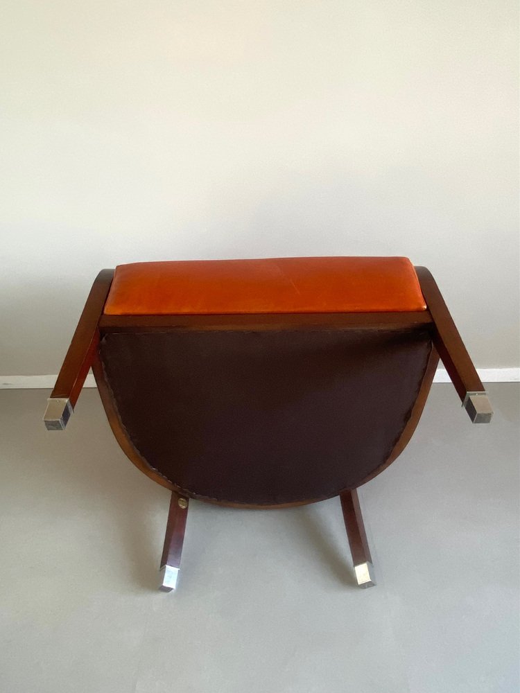 Vintage Leather Armchair from Annibale Colombo