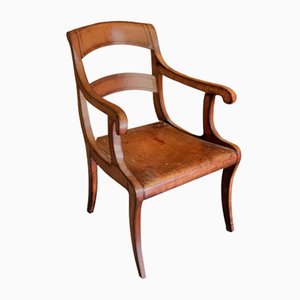 Vintage Leather Chair from Maitland Smith-TCS-1368566