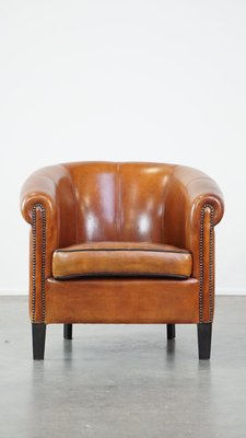 Vintage Leather Club Chair-HPP-2039537