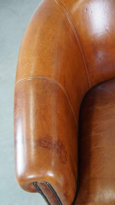 Vintage Leather Club Chair-HPP-2039537