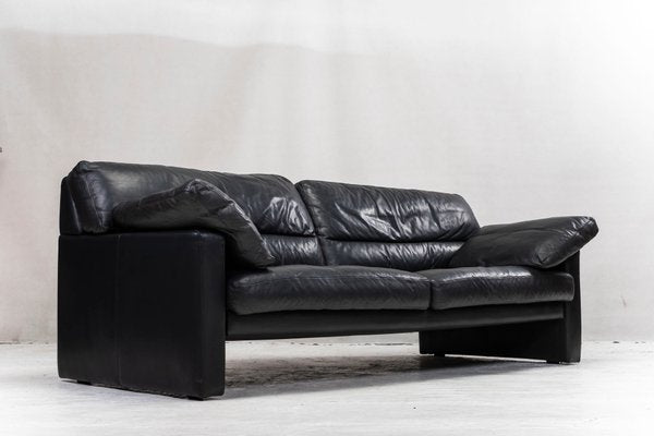 Vintage Leather Living Room Set from WOH, Set of 4-ZZH-666297