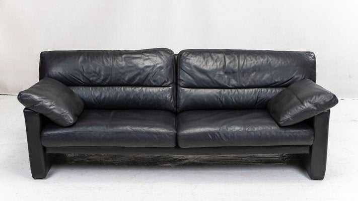 Vintage Leather Living Room Set from WOH, Set of 4-ZZH-666297