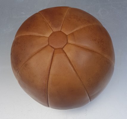 Vintage Leather Medicine Ball-QDP-1363284