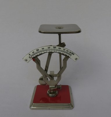 Vintage Letter Scale and Writing Set from Jakob Maul, Set of 2-EY-562857