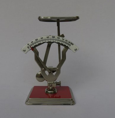 Vintage Letter Scale and Writing Set from Jakob Maul, Set of 2-EY-562857