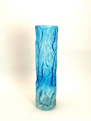 Vintage Light Blue Hand-Made Tubular Glass Vase by Vladislav Urban, 1970s-UWE-1155747