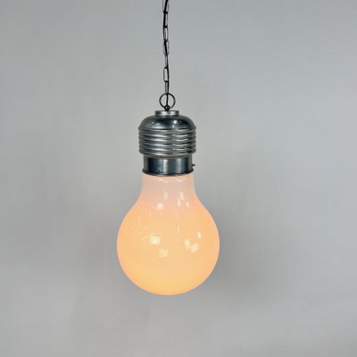 Vintage Light Bulb Pendant Lamp by Nuova Elleluce, 1970-RMX-1728778