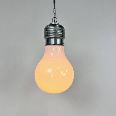 Vintage Light Bulb Pendant Lamp by Nuova Elleluce, 1970-RMX-1728778