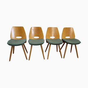 Vintage Lollipop Chairs by Novy Domov, Set of 4-HVX-1730623