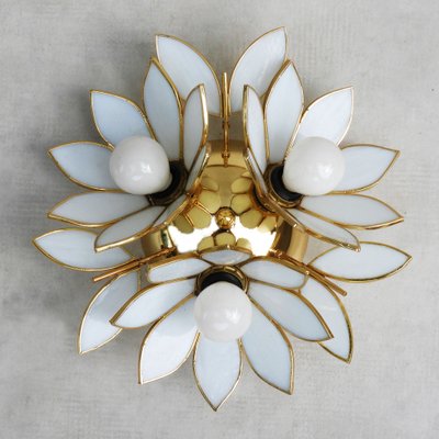 Vintage Lotus Flower Flush Mount, 1980-JUA-2041409