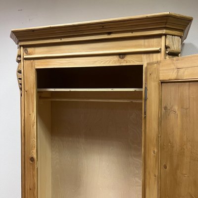 Vintage Louis Philippe Style Wardrobe in Softwood-ALF-2033458