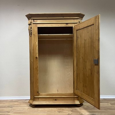 Vintage Louis Philippe Style Wardrobe in Softwood-ALF-2033458