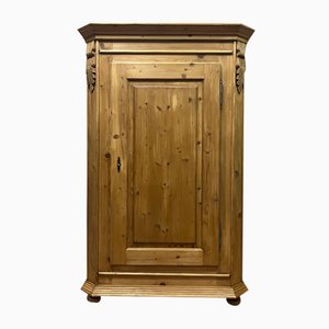 Vintage Louis Philippe Style Wardrobe in Softwood-ALF-2033458