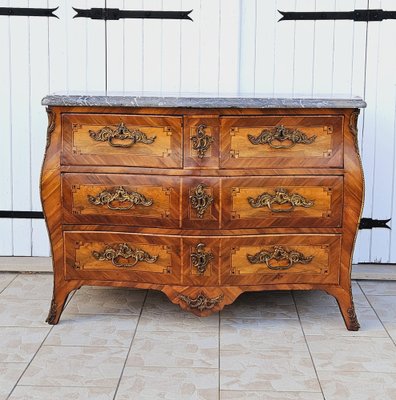 Vintage Louis XV Commode in Walnut-AWH-1748663