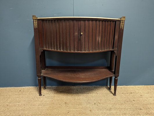 Vintage Louis XVI Mahogany Console-HLV-1783937