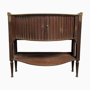 Vintage Louis XVI Mahogany Console-HLV-1783937