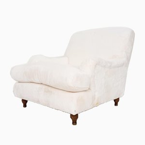 Vintage Lounge Chair in Faux- Fur, 1950s-ZO-961603