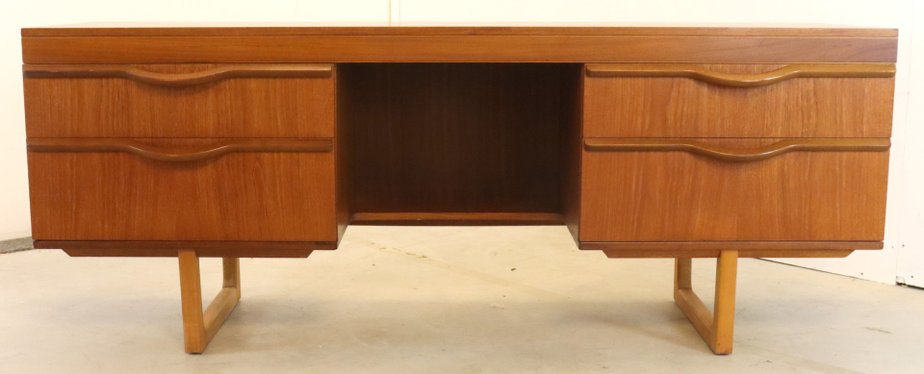 Vintage Low Desk / Cabinet-FYZ-1792175