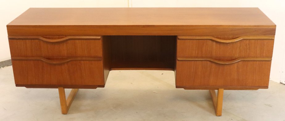 Vintage Low Desk / Cabinet-FYZ-1792175